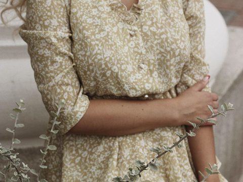 Designer-Sommerkleid, Größe M